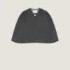 Kort cape i ull och kashmir Kort cape i ull och kashmir