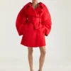 Boudoir tvåfärgade klackade sandaler i nappaläder Boudoir tvåfärgade klackade sandaler i nappaläder