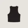Kort linne i bomull med Givenchy Paris-tryck Kort linne i bomull med Givenchy Paris-tryck
