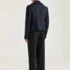 Kort peacoat i ull Kort peacoat i ull