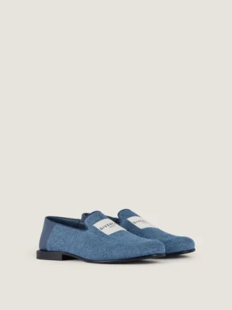 Label Loafers i denim