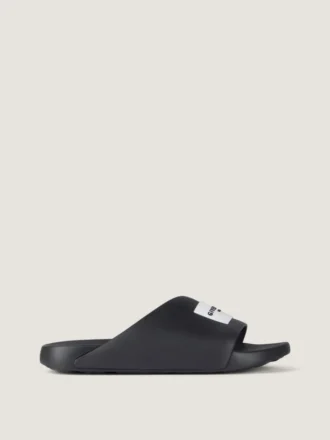 Label Slide-mules i gummi