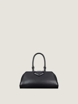 Liten Antigona East-West-väska i boxläder