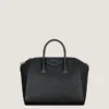Medium Antigona Bag i kornat läder