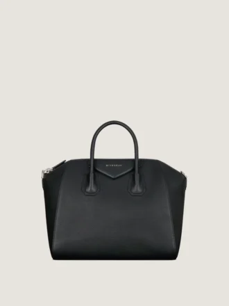 Medium Antigona Bag i kornat läder