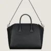 Medium Antigona Bag i kornat läder