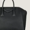 Medium Antigona Bag i kornat läder
