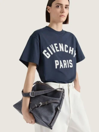Medium Voyou Bag i denim