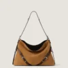 Medium Voyou Bag i mocka och läder Medium Voyou Bag i mocka och läder
