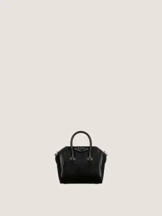 Micro Antigona Bag i boxläder