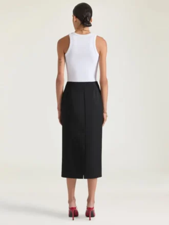 Tanktop i Slim Fit-passform i bomull med Givenchy Paris-tryck