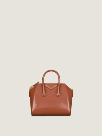 Mini Antigona Bag i Box-läder