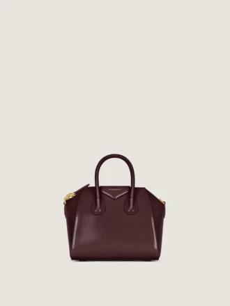 Mini Antigona Bag i Box-läder