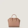 Mini Antigona Bag i Box-läder
