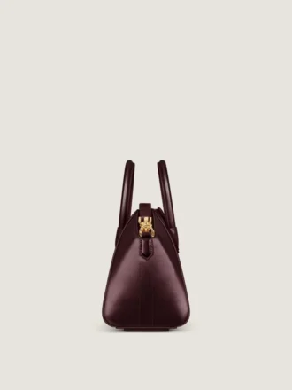 Mini Antigona Bag i Box-läder