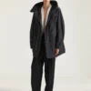 Parka med couture-sömmar Parka med couture-sömmar