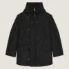 Parka med couture-sömmar Parka med couture-sömmar