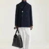 Peacoat i ull Peacoat i ull