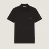 polotröja i bomull med Givenchy Paris-grosgrain polotröja i bomull med Givenchy Paris-grosgrain