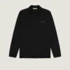 polotröja i bomull med Givenchy Paris-grosgrain polotröja i bomull med Givenchy Paris-grosgrain