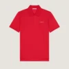 polotröja i bomull med Givenchy Paris-grosgrain polotröja i bomull med Givenchy Paris-grosgrain