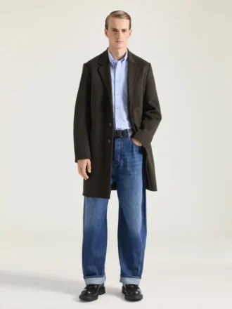 Skjorta i bomulls-oxford med Givenchy Paris-broderi