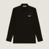 skjorta i bomullspoplin med broderat Givenchy-märke