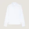 Skjorta i poplin med Givenchy-broderi Skjorta i poplin med Givenchy-broderi