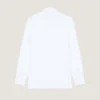 Slim Fit-skjorta i poplin med Givenchy-broderi Slim Fit-skjorta i poplin med Givenchy-broderi
