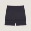 Stickade shorts med meshdetaljer Stickade shorts med meshdetaljer