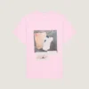 T-shirt i bomull med arkivtryck T-shirt i bomull med arkivtryck