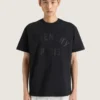 T-shirt i bomull med Givenchy Paris-broderi T-shirt i bomull med Givenchy Paris-broderi