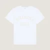 T-shirt i bomull med Givenchy Paris-broderi T-shirt i bomull med Givenchy Paris-broderi