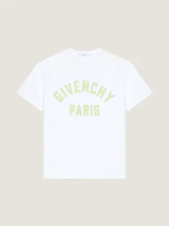 T-shirt i bomull med Givenchy Paris-broderi