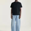 T-shirt i bomull med Givenchy Paris Gros Grain T-shirt i bomull med Givenchy Paris Gros Grain
