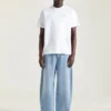 T-shirt i bomull med Givenchy Paris Gros Grain T-shirt i bomull med Givenchy Paris Gros Grain