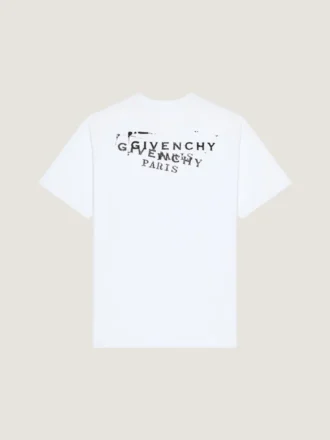 T-shirt i bomull med Givenchy-tryck