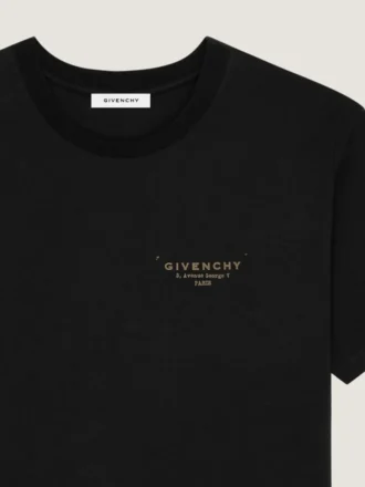 T-shirt i bomull med Givenchy-tryck