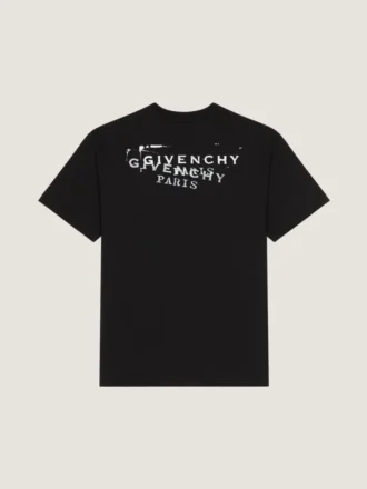 T-shirt i bomull med Givenchy-tryck