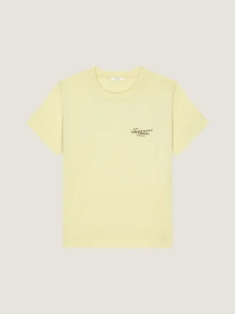 T-shirt i bomull med Givenchy-tryck