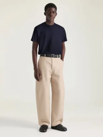 T-shirt i bomull och silke med Givenchy Paris-jacquard