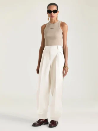 Tanktop i Slim Fit-passform i bomull med Givenchy Paris-tryck