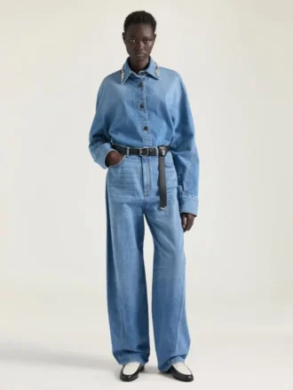 tvättade Cocoon-jeans