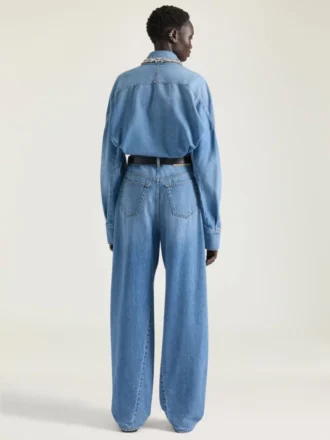 tvättade Cocoon-jeans